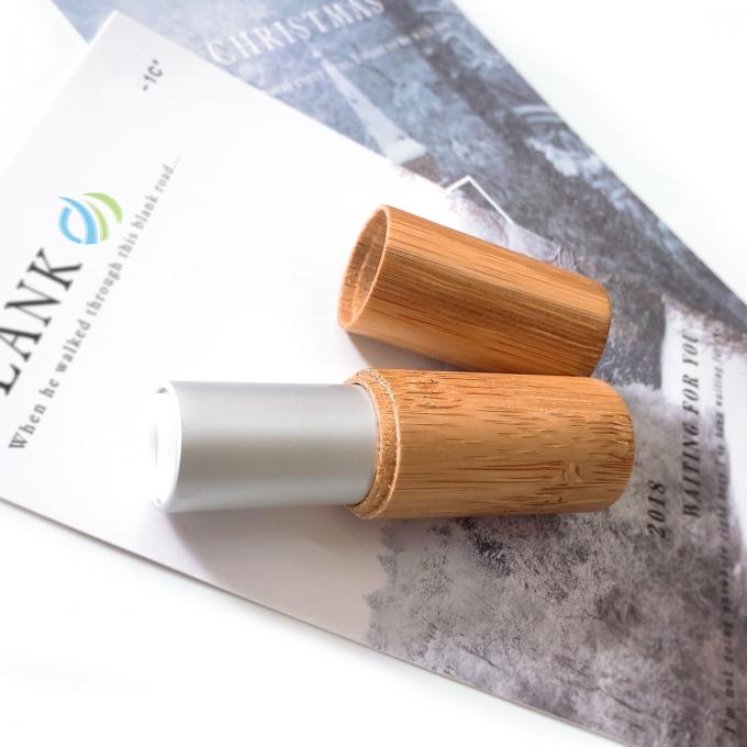 professioneller kosmetischer Balsam-Bambusbehälter der Lippen10ml hergestellt in China