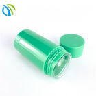 Grünes der Lippen0.15oz Plastikweißes Oval Balsam-Behälter-4.5g des deckel-15ml