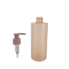 Plastikschrauben-pumpt gewellte Lotions-Flasche Dosierung 4cc