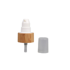 Luftloses Pumpen-Holz-kosmetische Spray-Bambuspumpe der Lotions-0.5CC 28/415