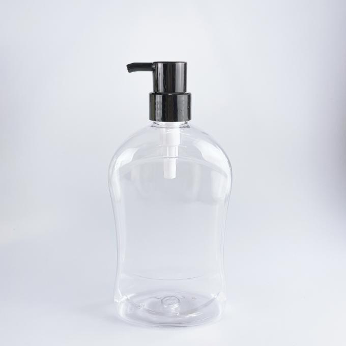 Schwarze Pumpen mit 28/410 Plastikkundengebundene kosmetische Shampoo-Lotionen der lotion Pumpe für Flasche gewellte Pumpe Lotion 33 Millimeter-Flasche